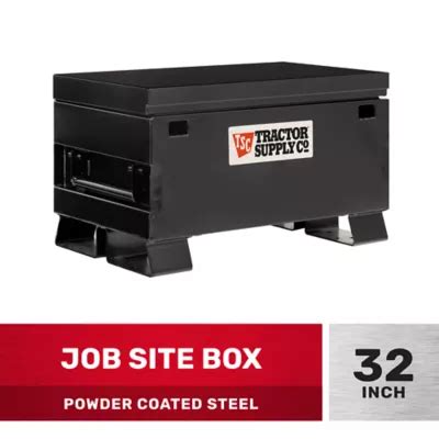 small steel job box|jobsite boxes tractor supply.